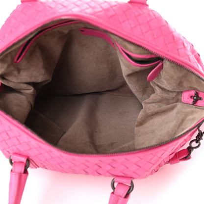 Bottega Veneta Nappa Intrecciato Maxi Convertible Tote Fuchsia 5 of 10