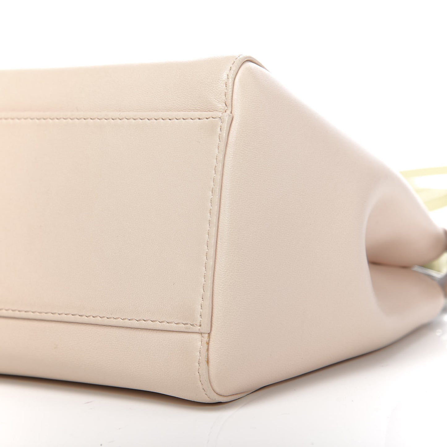 Nappa Colorblock Mini Peekaboo Iconic Satchel Plaster Banana Grigio Polvere