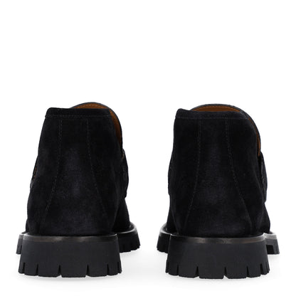 Gucci Suede Horsebit Womens Ankle Boots 38.5 Black 6 of 11