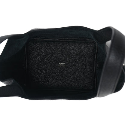 Hermes Taurillon Clemence Picotin Lock 18 PM Black 4 of 8