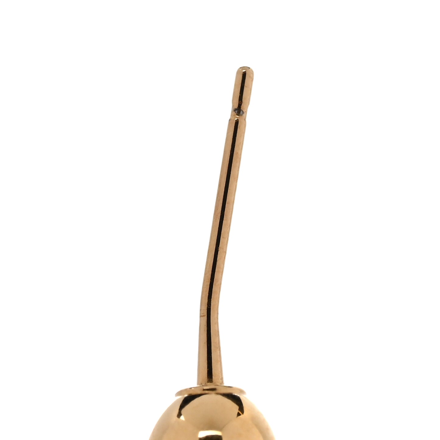 Metal Louisette Earrings Silver Gold