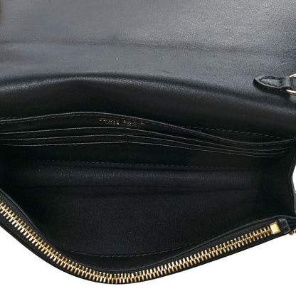 Jimmy Choo Smooth Calfskin Mini Palace Crossbody Black 5 of 10