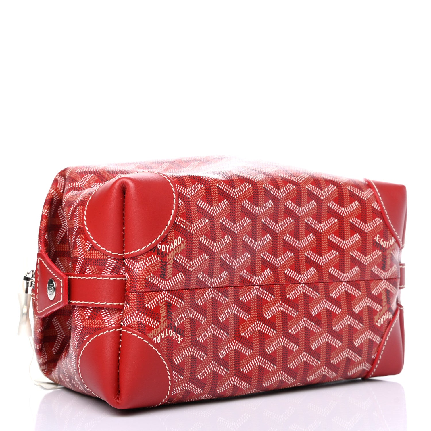 Goyard Goyardine Boeing 25 Trousse de Toilette Red 4 of 9