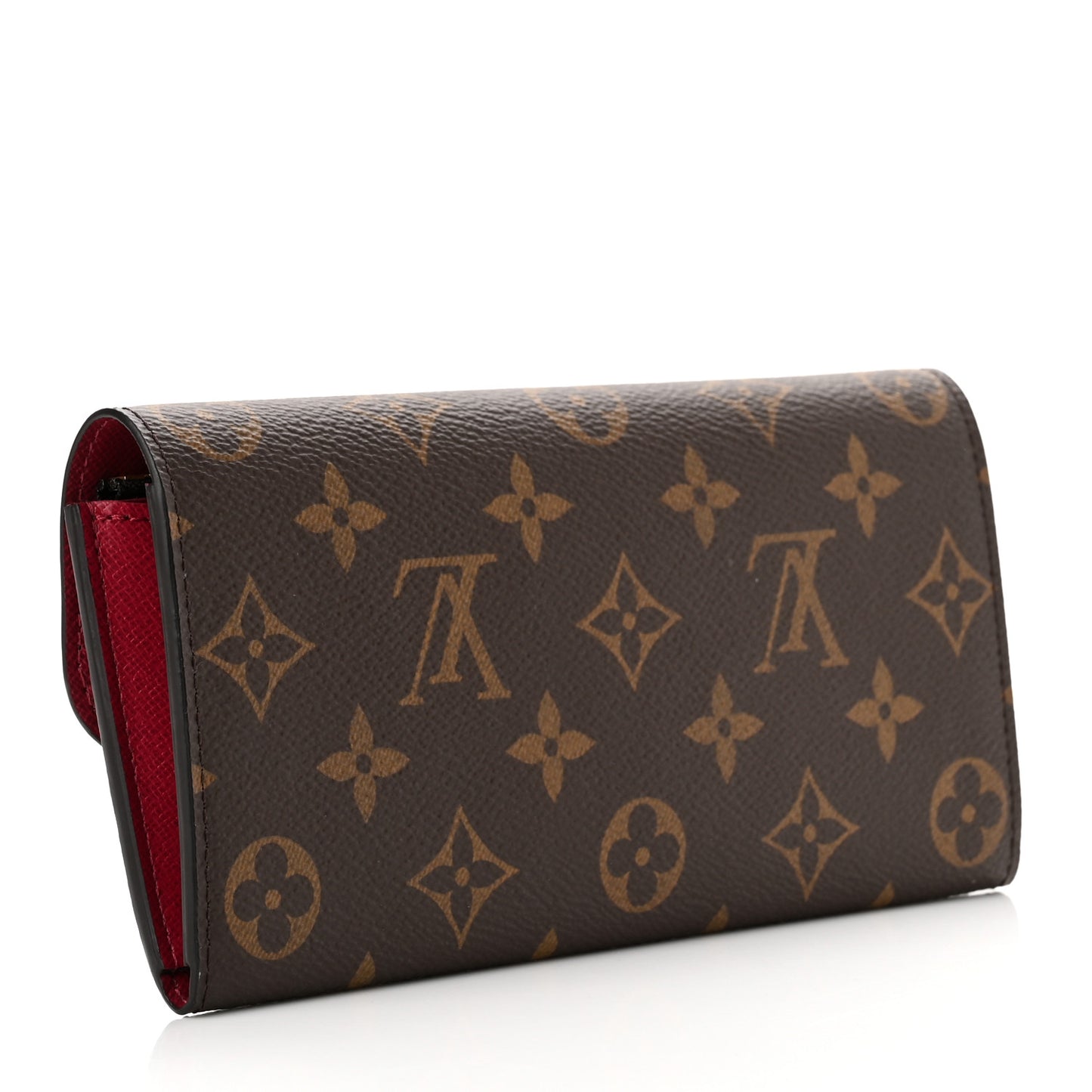 Monogram Emilie Wallet Fuchsia
