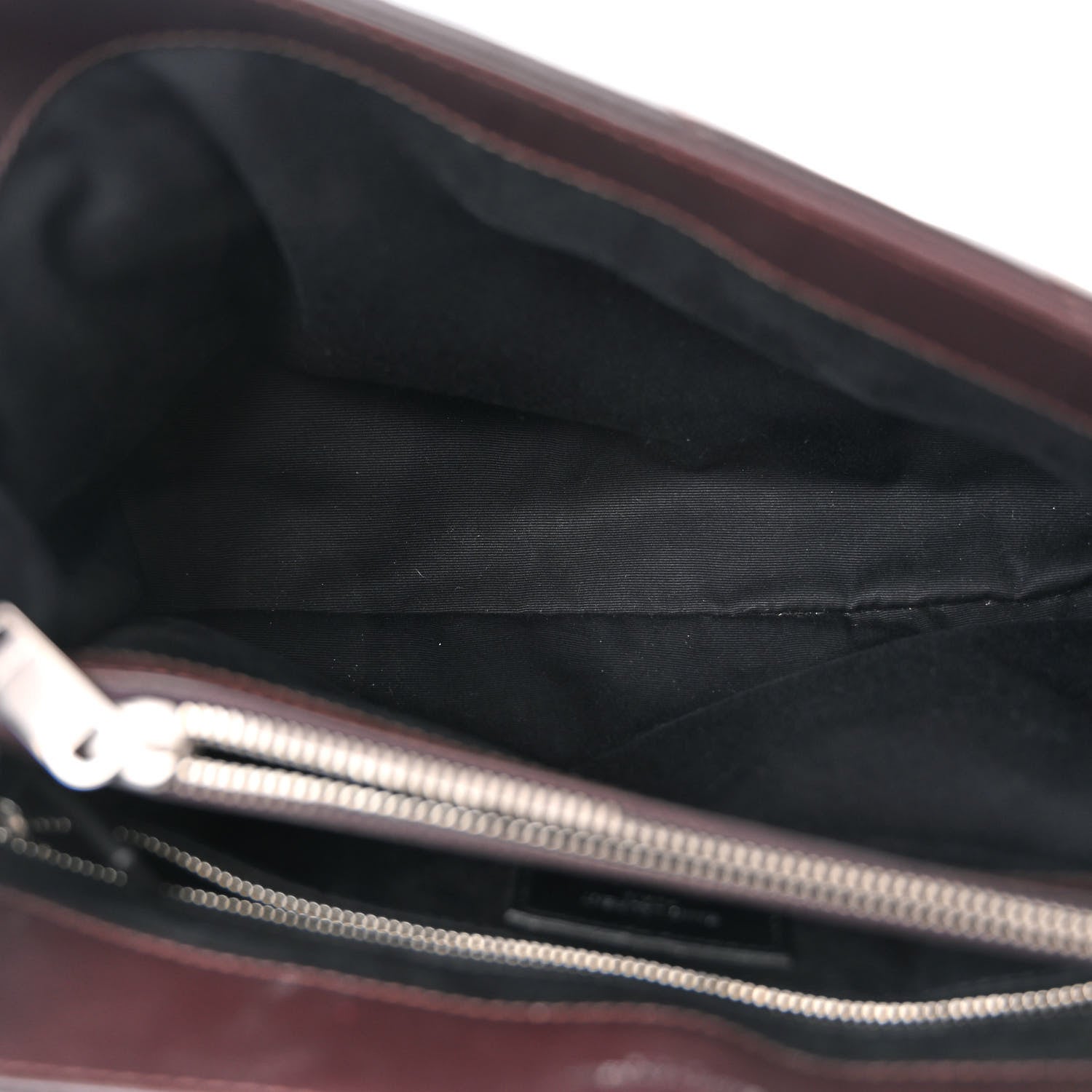 Saint Laurent Calfskin Y Quilted Monogram Medium Loulou Chain Satchel Amaranto 5 of 11