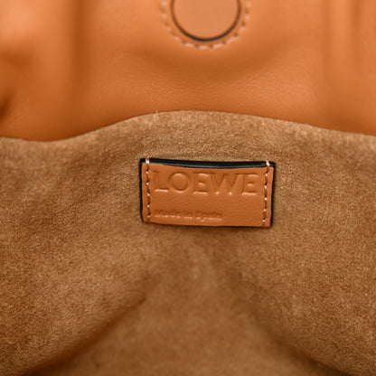 Loewe Nappa Calfskin Mini Flamenco Knot Clutch With Chain Warm Desert 6 of 11