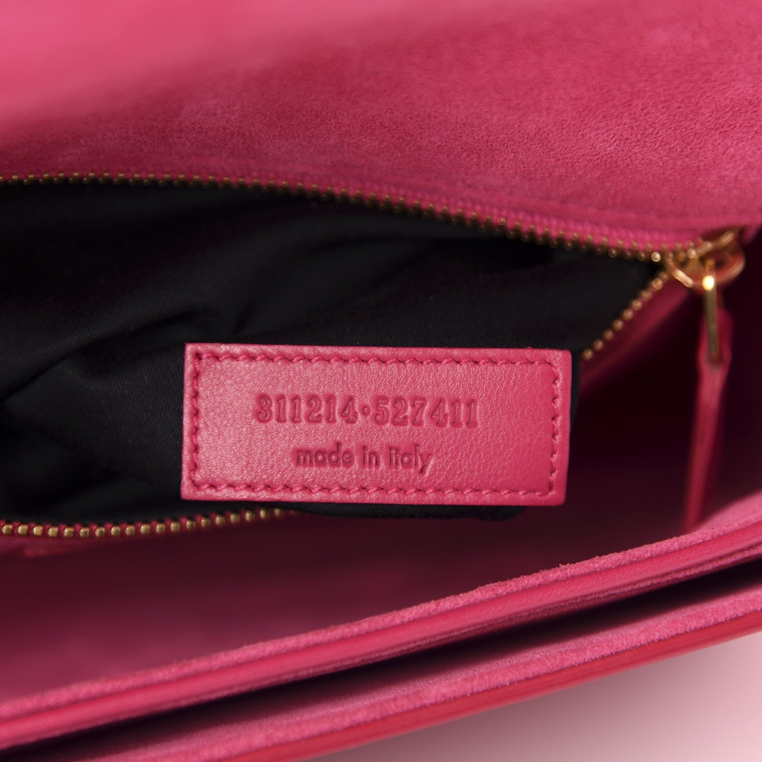 Saint Laurent Calfskin Classic Y Satchel Fuchsia 10 of 12