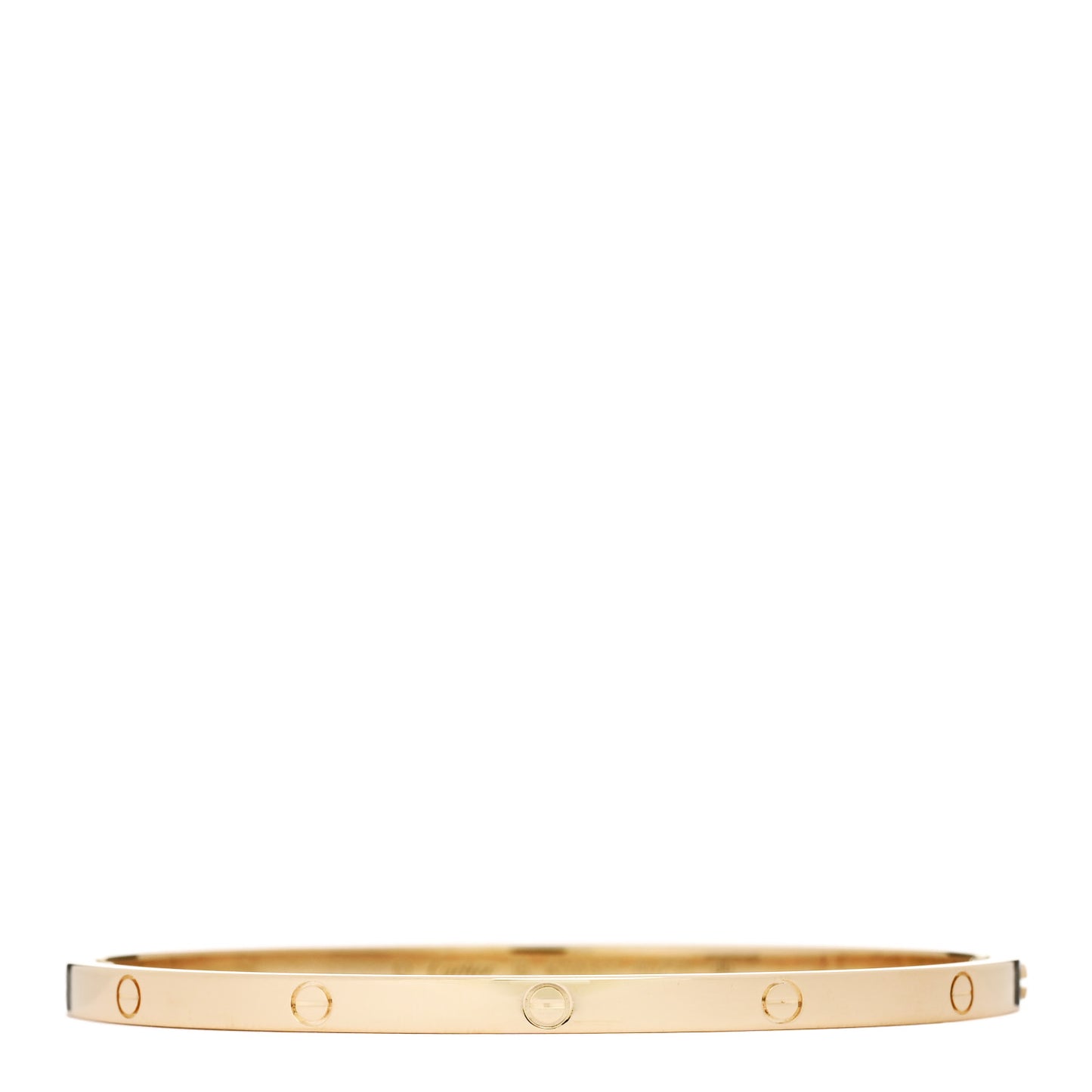 18K Yellow Gold Small LOVE Bracelet 18