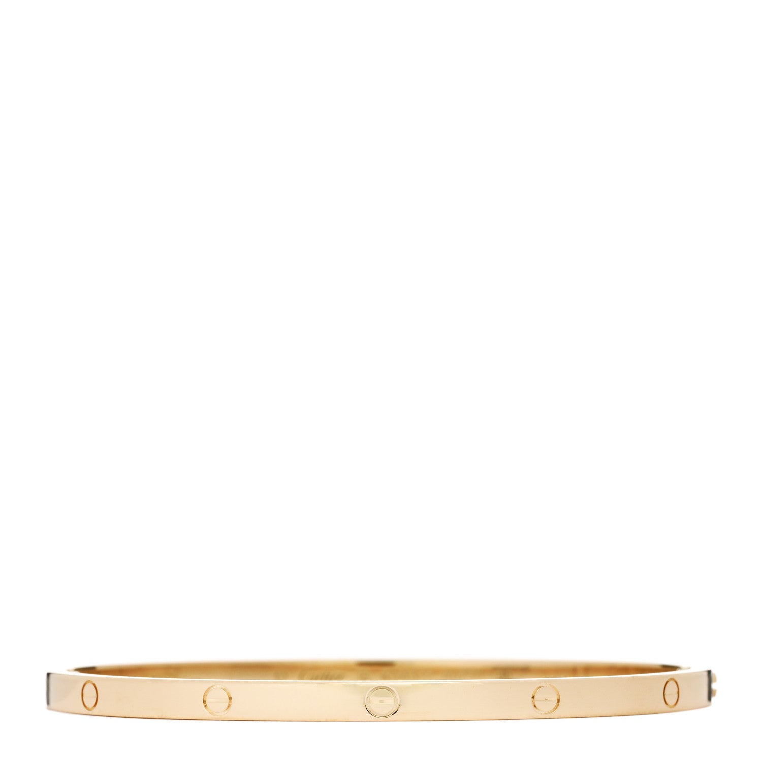 Cartier 18K Yellow Gold Small LOVE Bracelet 18 1 of 8