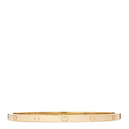 Cartier 18K Yellow Gold Small LOVE Bracelet 18 1 of 8