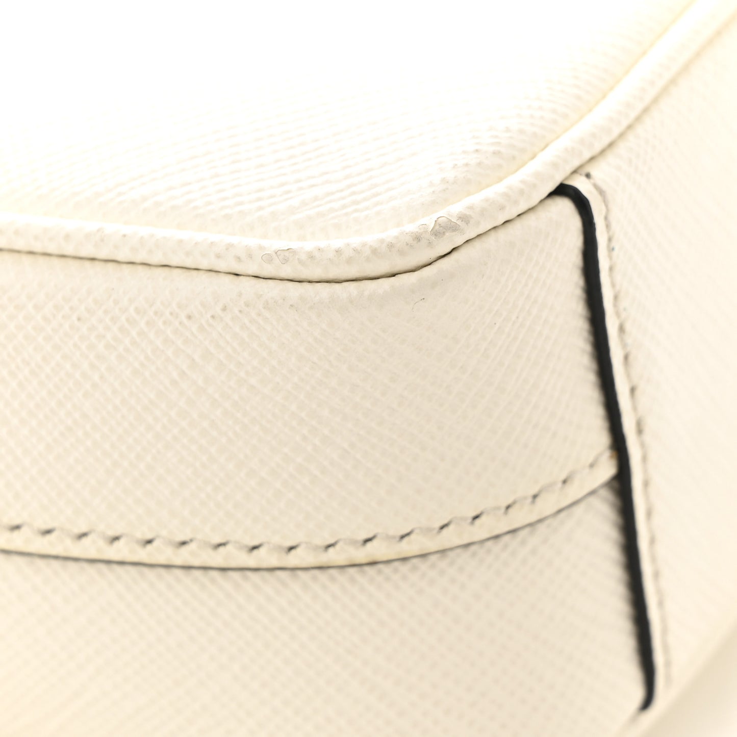 Saffiano Flap Shoulder Bag Talco