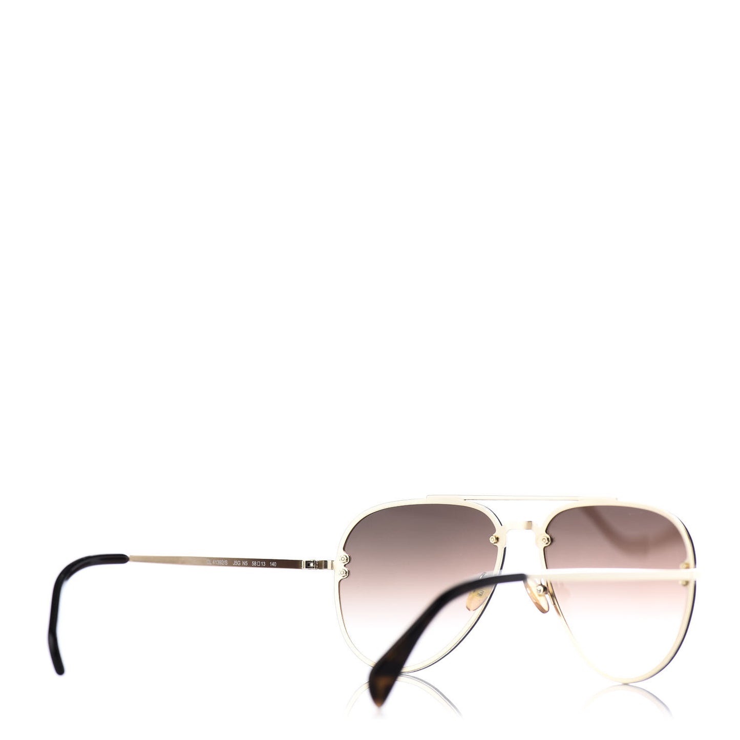 Mirror Aviator Sunglasses CL 41392/S Gold Tortoise