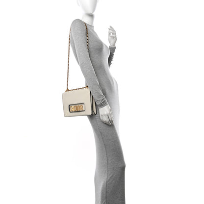 Christian Dior Calfskin J'Adior Chain Flap Bag Off White 2 of 9