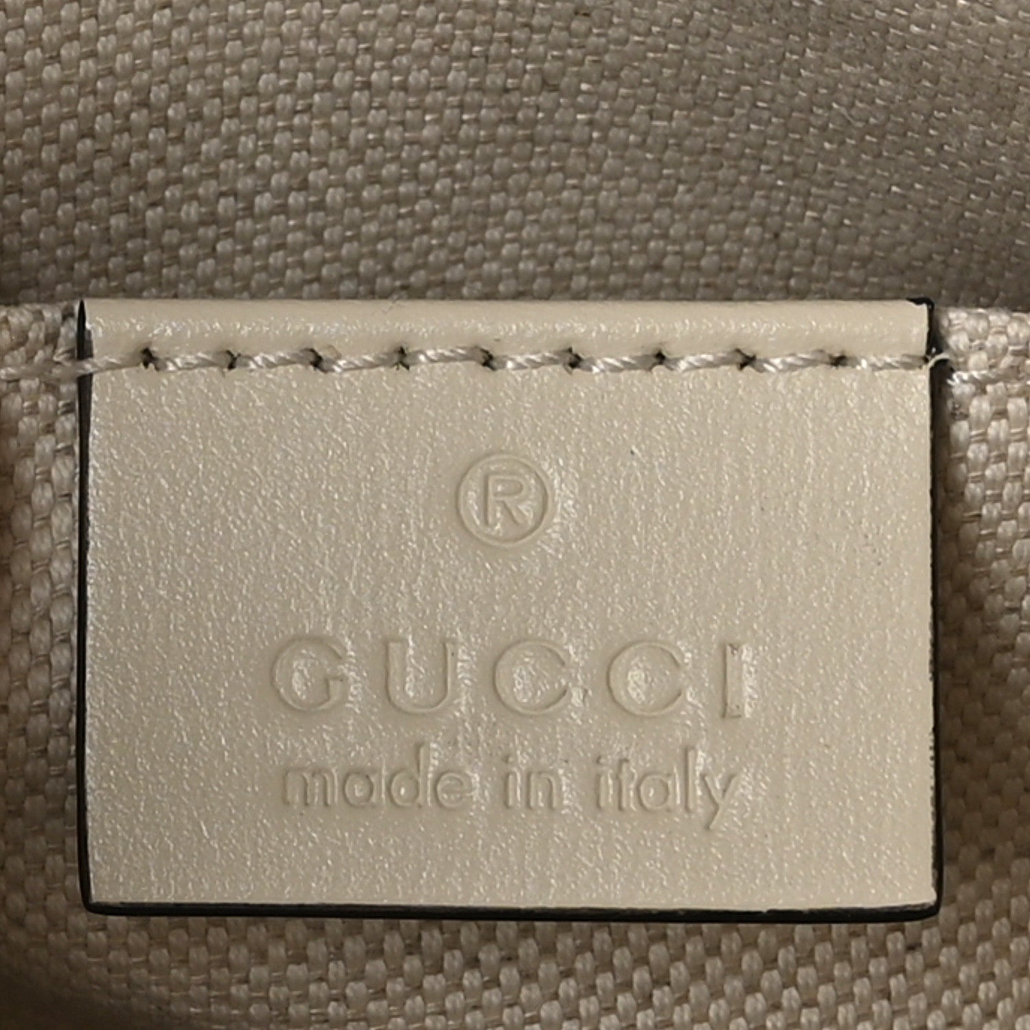 Gucci Boarded Plutone Calfskin Mini Horsebit 1955 Top Handle Bag Mystic White 6 of 10