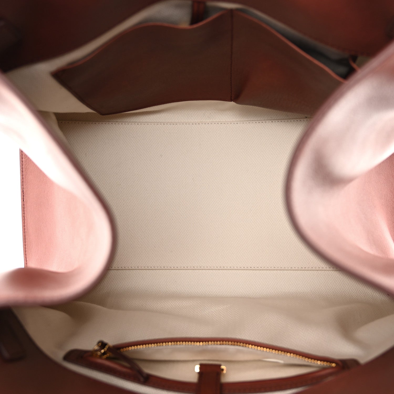 The Row Polished Saddle Calfskin Soft Margaux 15 Cognac 5 of 18