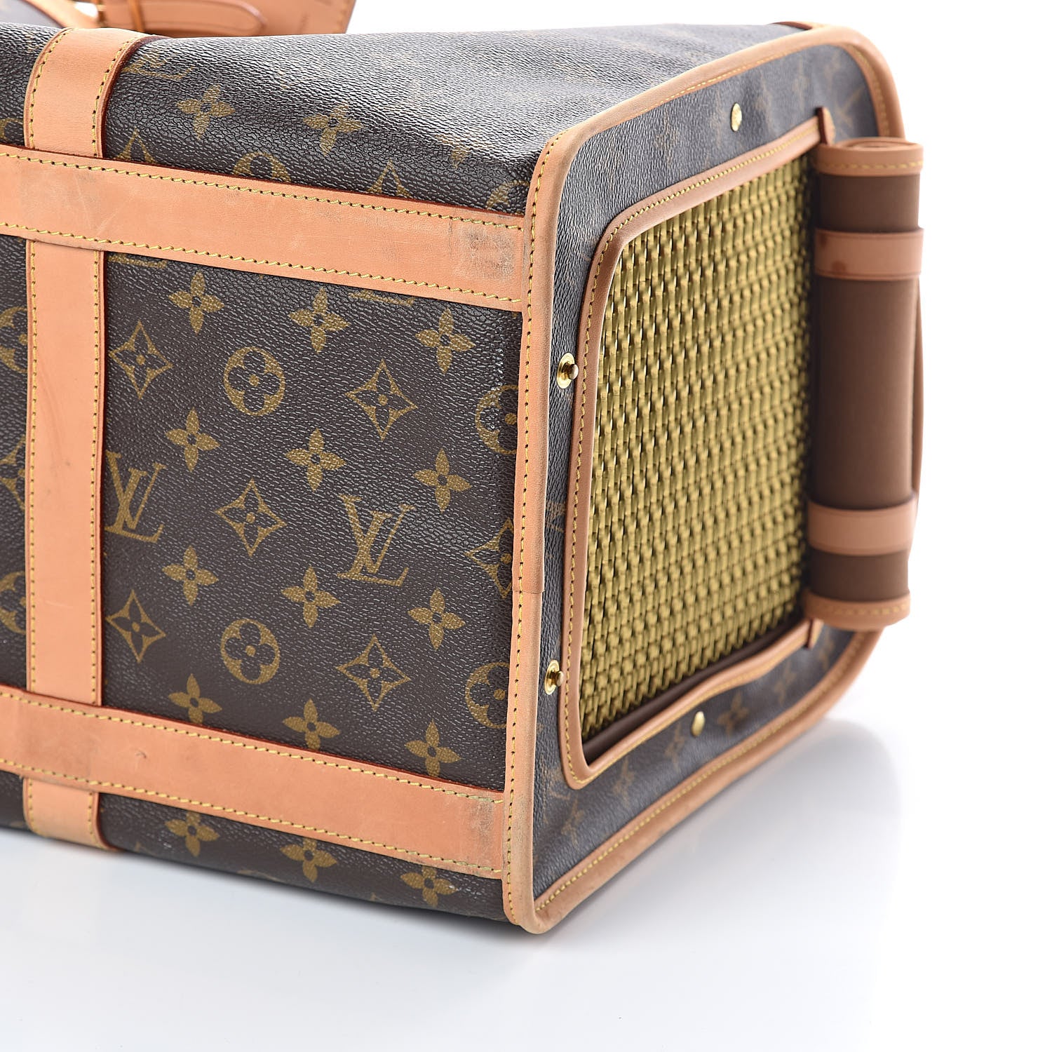 Louis Vuitton Monogram Sac Chien 50 Pet Carrier 9 of 10