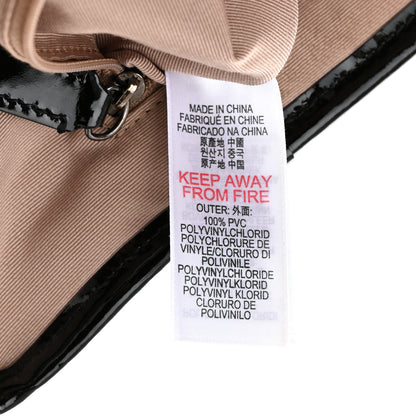 Burberry Nova Check Patent Medium Emmy Tote Black 10 of 18