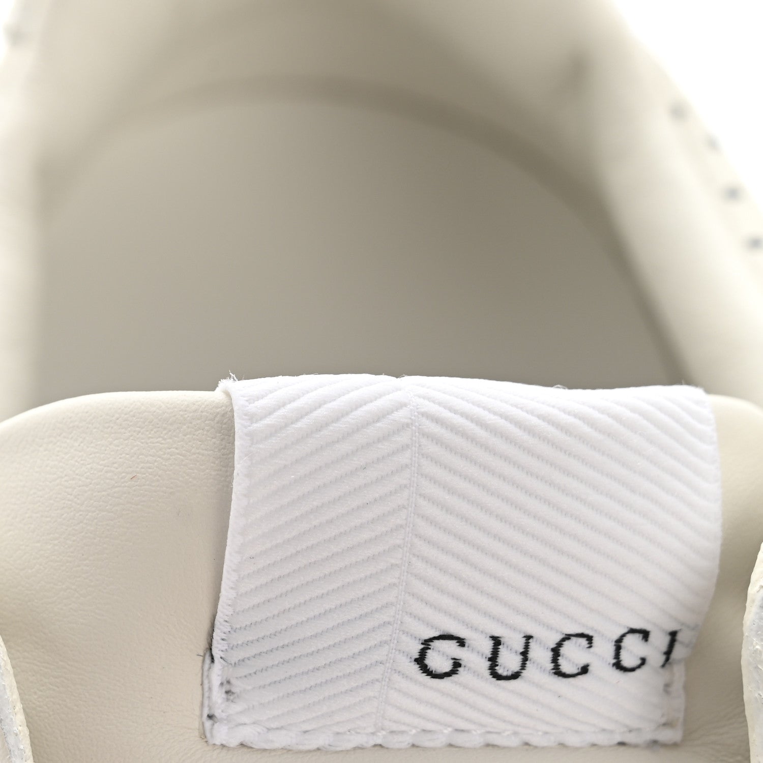 Gucci Calfskin GG Tennis Embossed Perforated Womens Platform 55mm