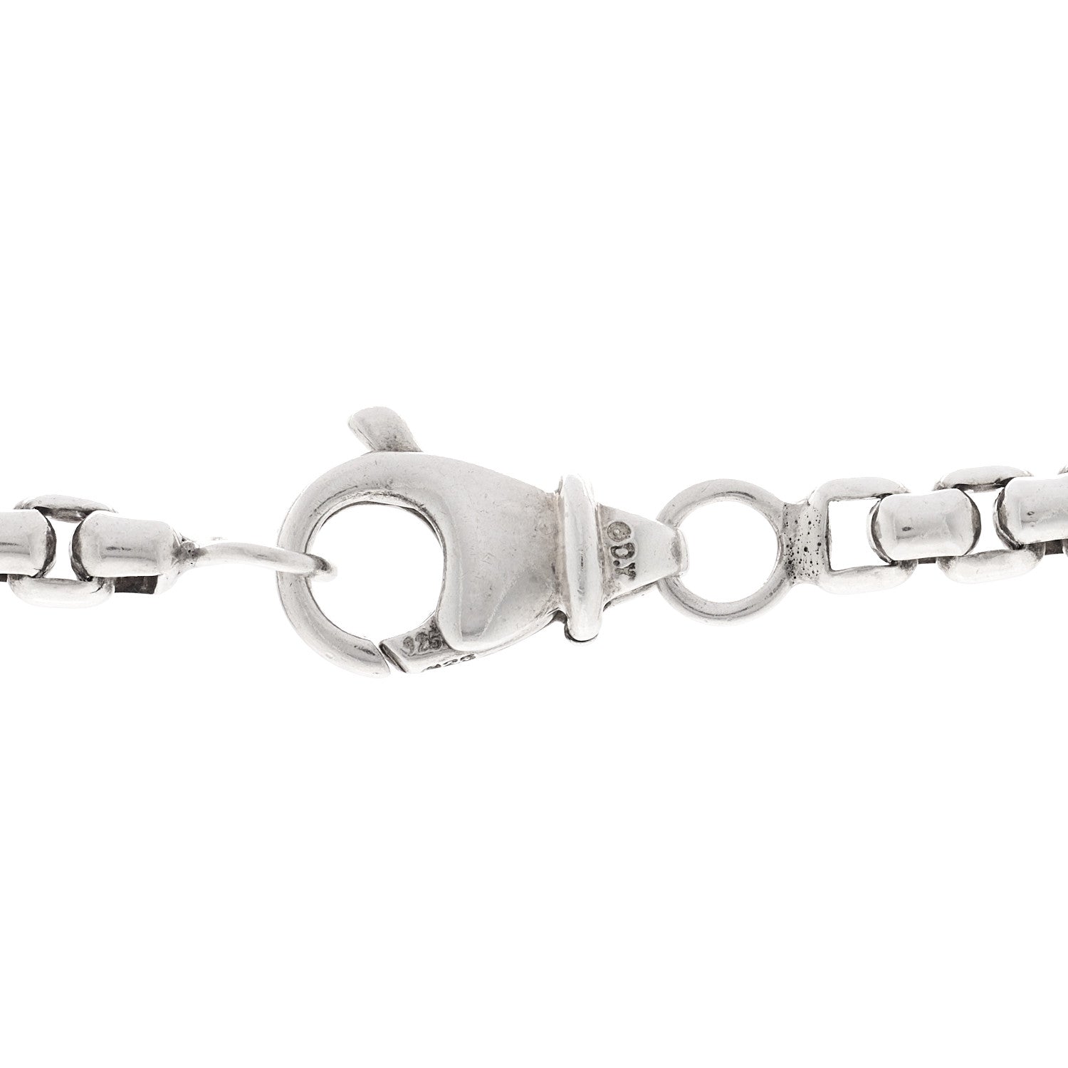 David Yurman Sterling Silver 3.6mm Box Chain Necklace 22" 4 of 4