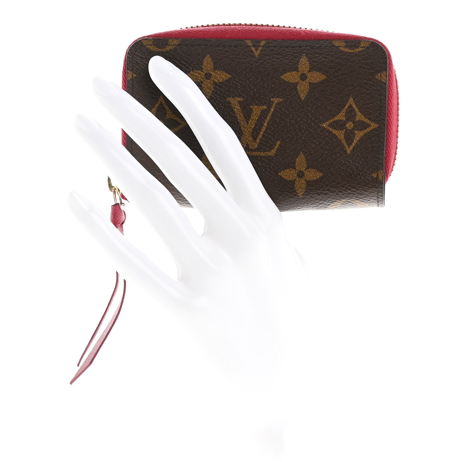 Louis Vuitton Monogram Zippy Multicartes Fuchsia 2 of 6