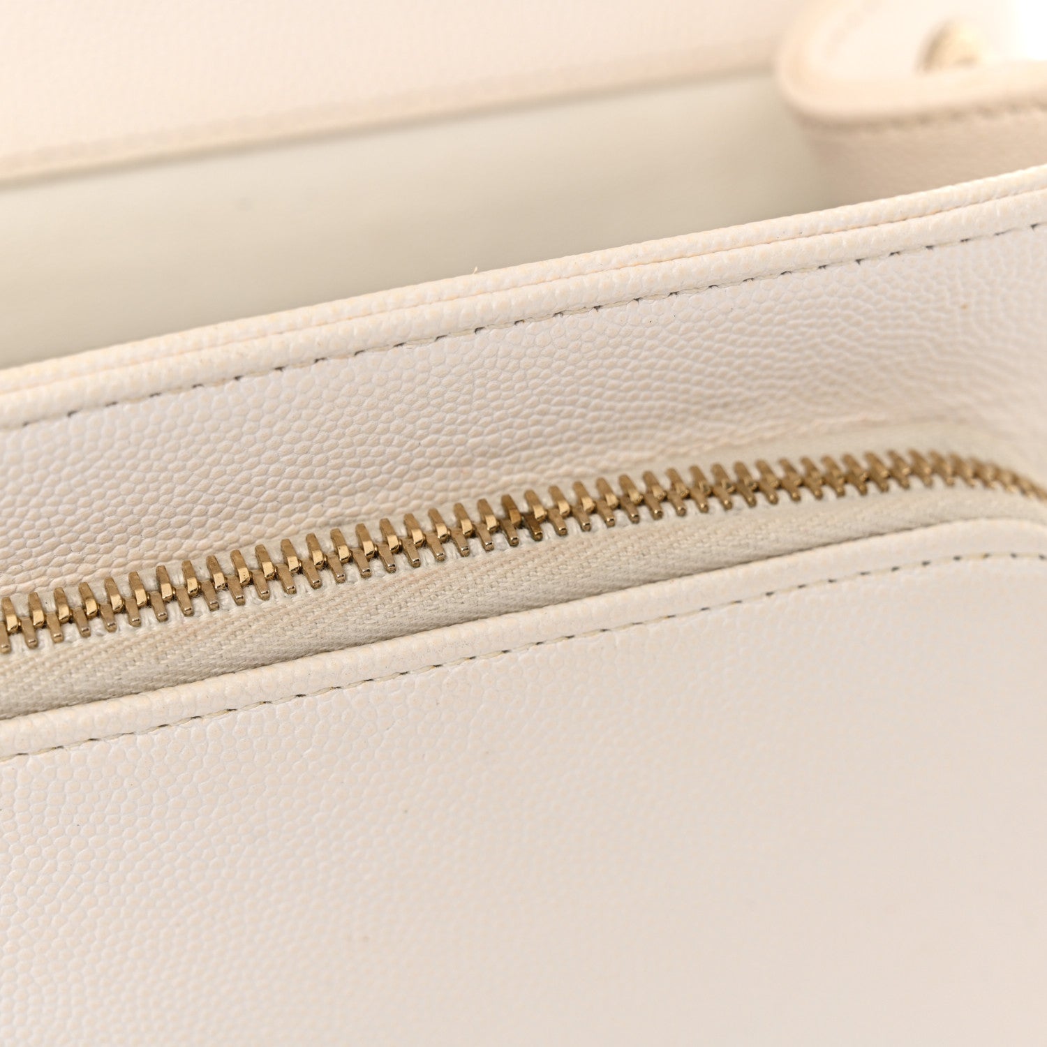 Chanel Caviar Quilted Medium Business Affinity Flap White 13 of 18