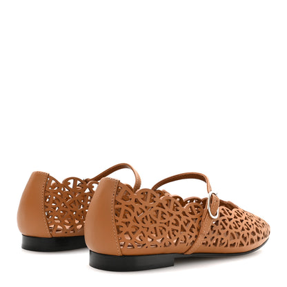 Hermes Calfskin Meli Ballet Flats 36 Naturel 5 of 9