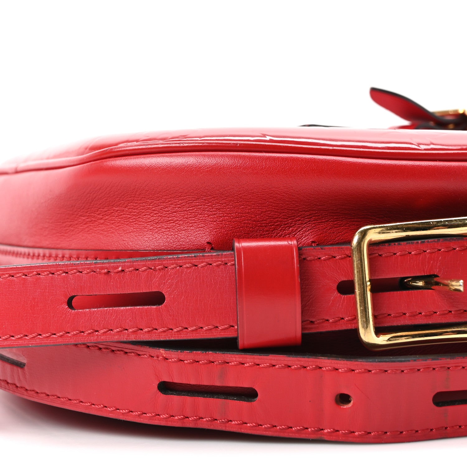 Louis Vuitton Vernis Boite Chapeau Souple MM Rouge 10 of 10