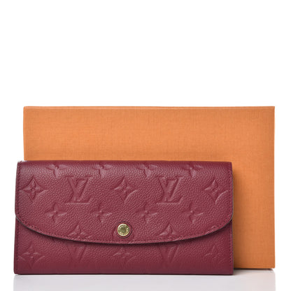 Louis Vuitton Empreinte Emilie Wallet Raisin 7 of 7