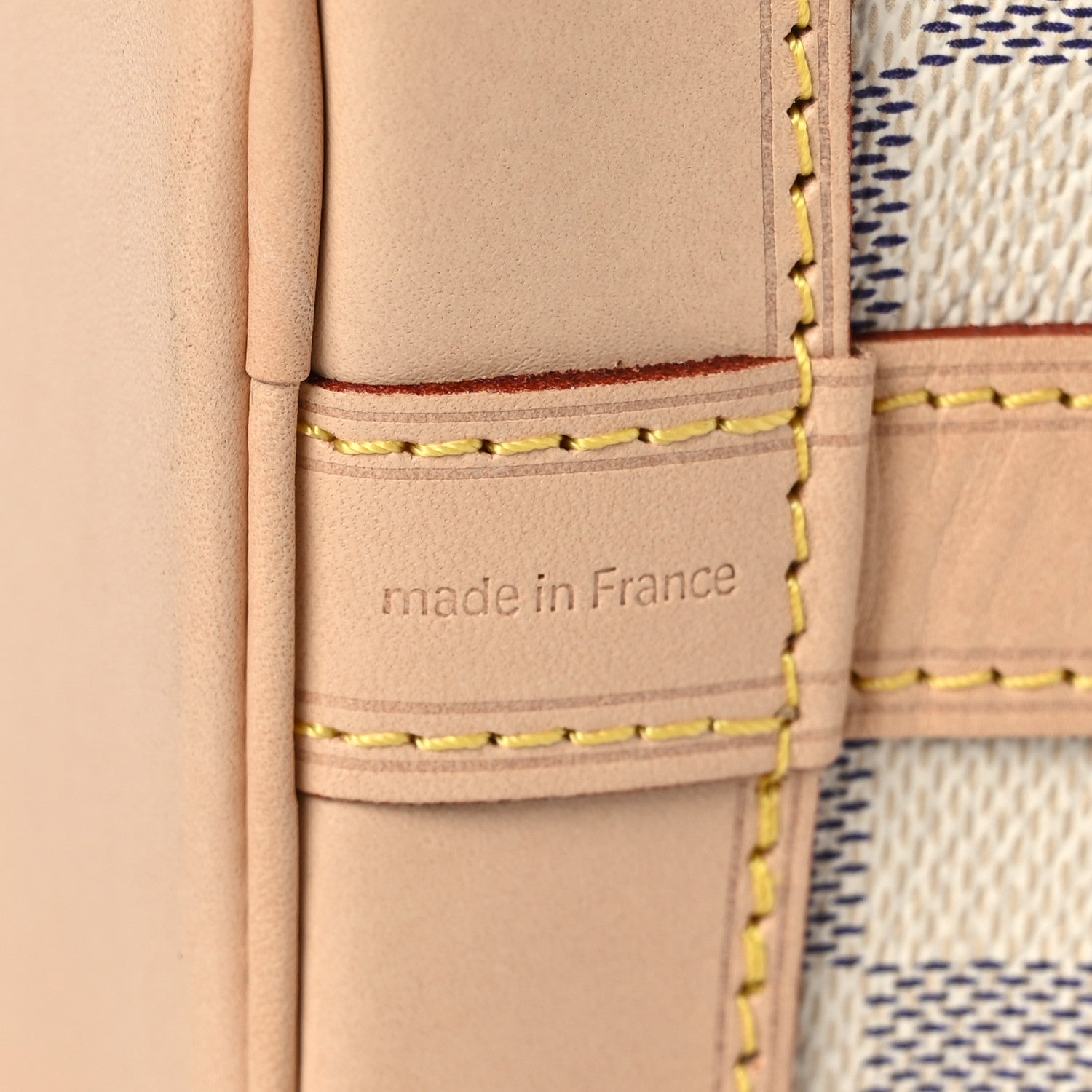 Louis Vuitton Damier Azur Noe BB 7 of 11