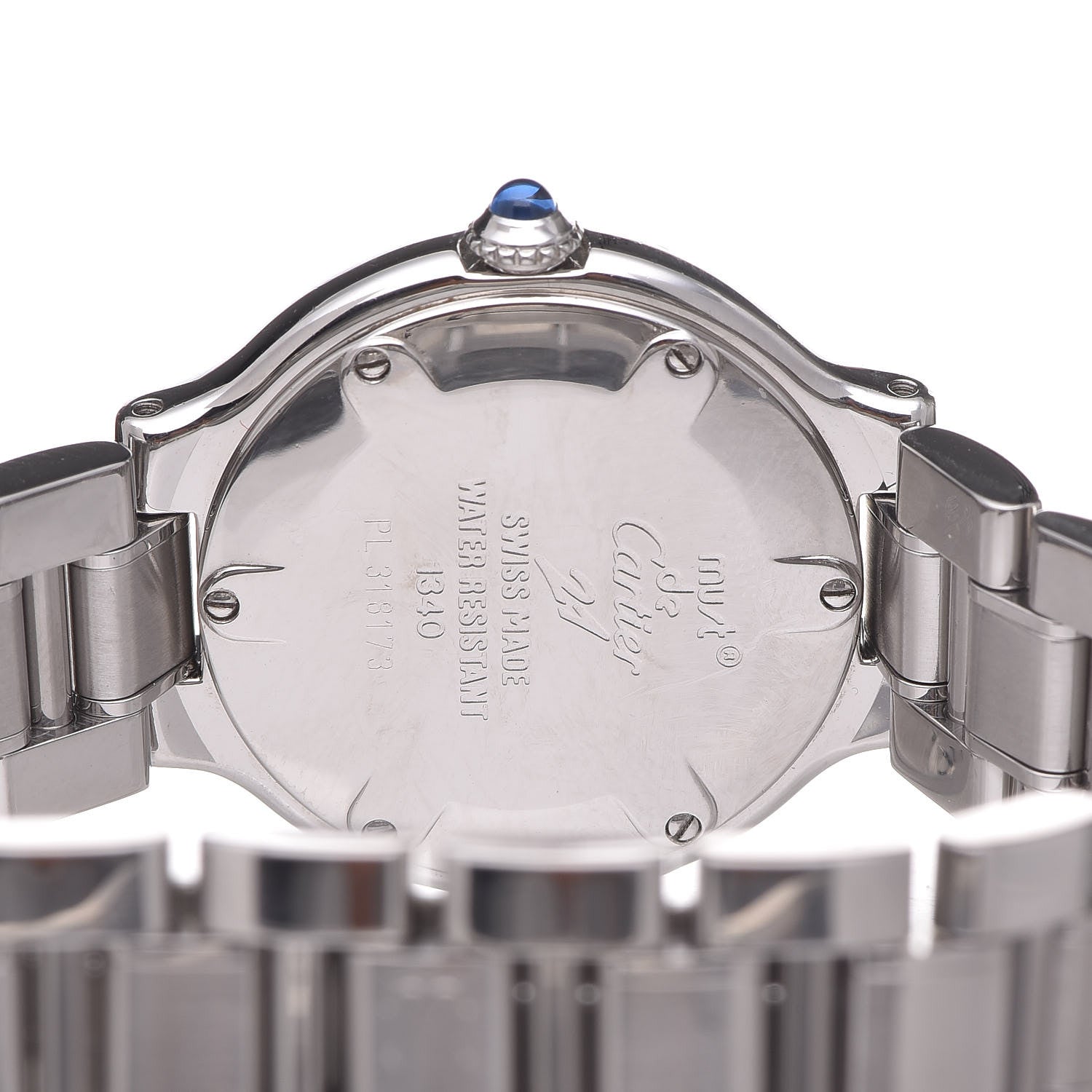Cartier Stainless Steel 28mm Must De 21 Quartz Watch 5 of 8