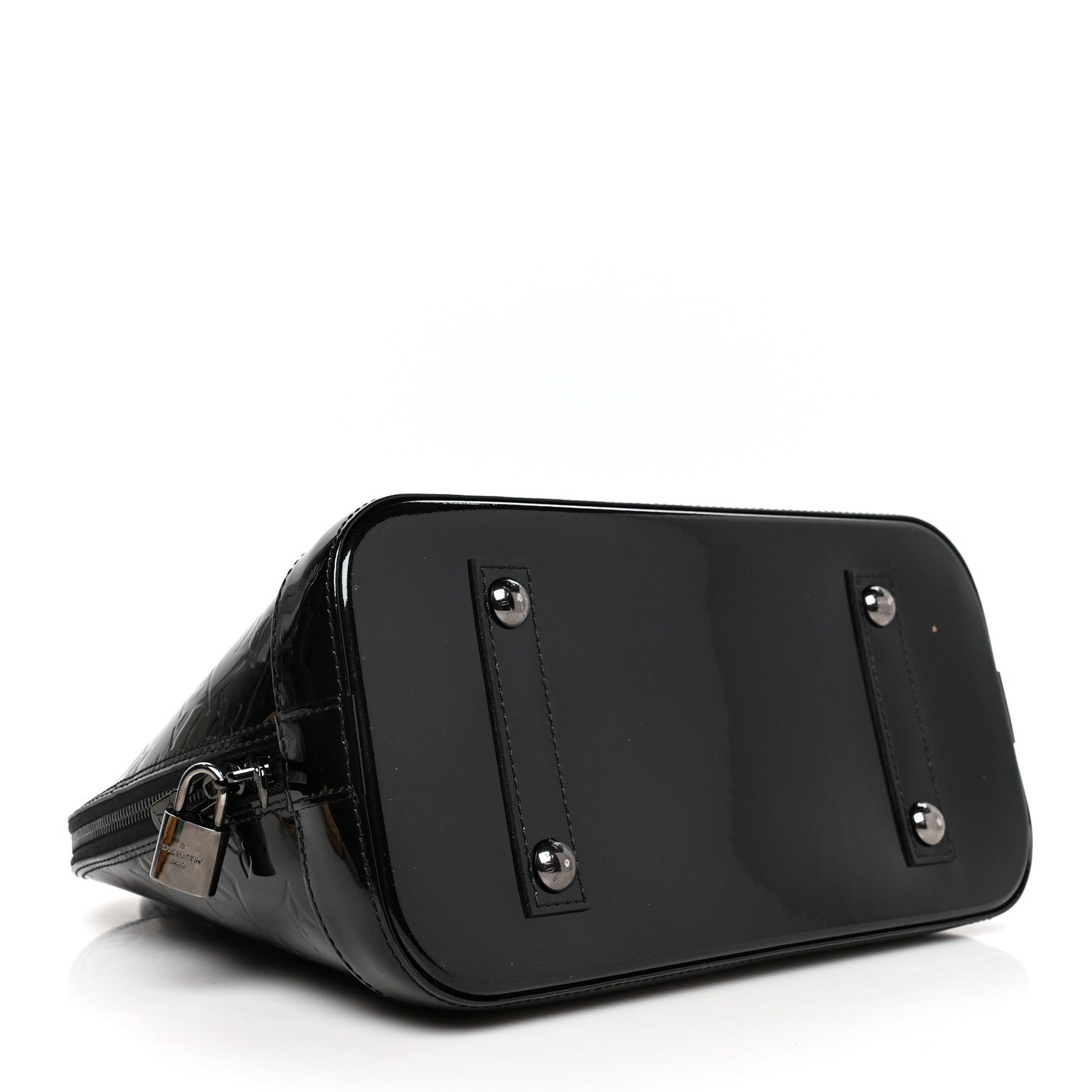 Louis Vuitton Vernis Alma PM Noir Magnetique 4 of 10