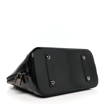 Louis Vuitton Vernis Alma PM Noir Magnetique 4 of 10