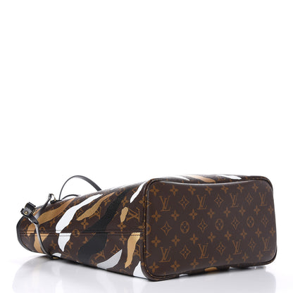 Louis Vuitton X LOL Monogram Neverfull MM Gold Silver 4 of 10