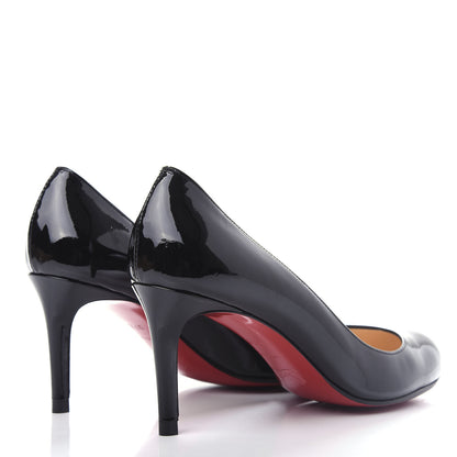 Christian Louboutin Patent Simple 70 Pumps 37.5 Black 4 of 10