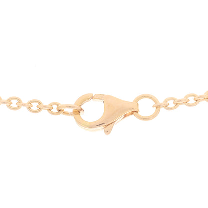 Cartier 18K Pink Gold Interlocking LOVE Necklace 4 of 9