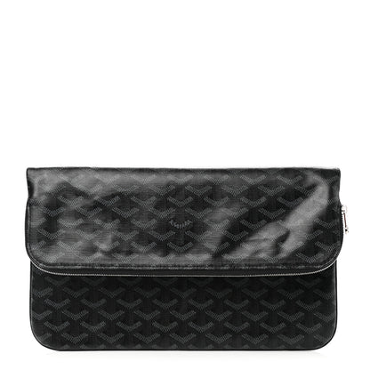 Goyard Goyardine Sainte Marie Soft Clutch Black 1 of 9