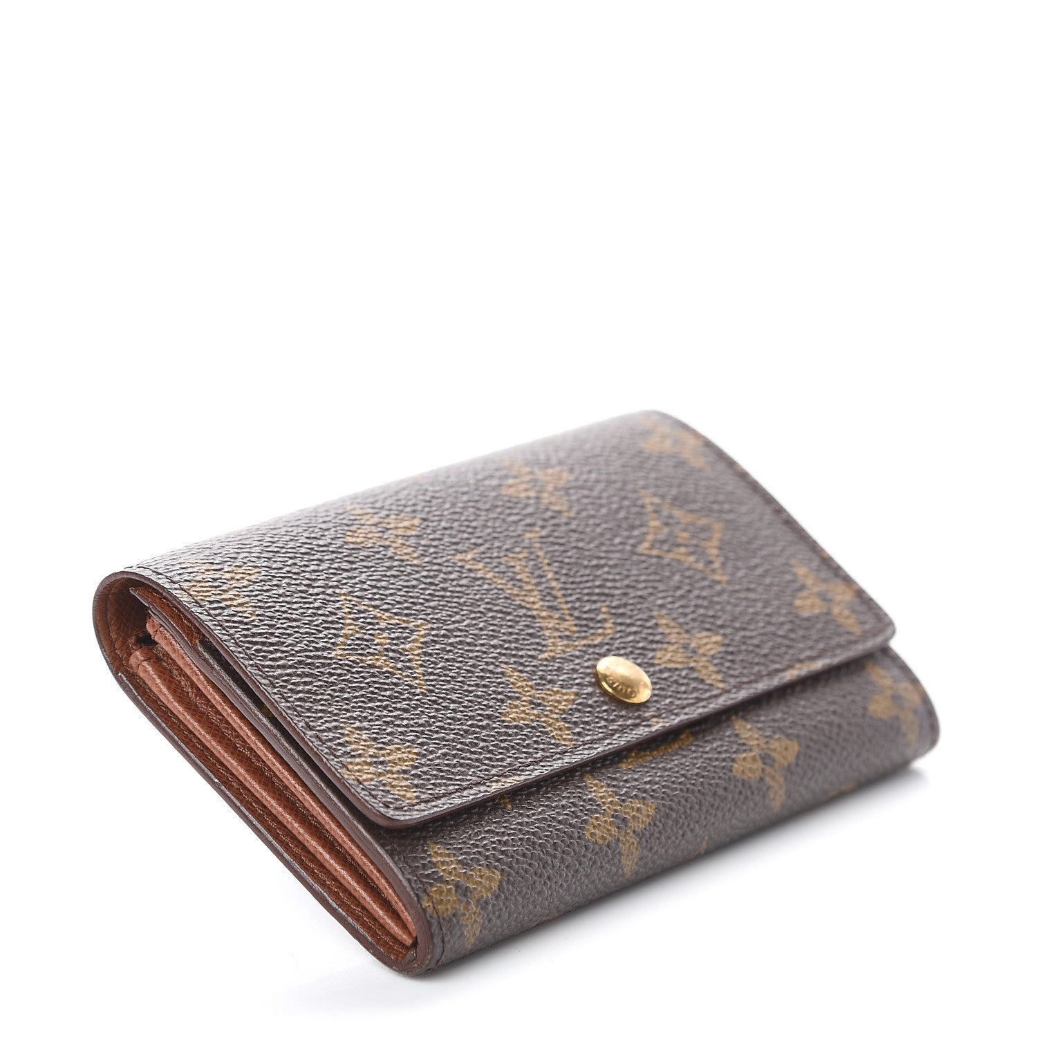 Louis Vuitton Monogram Porte-Monnaie Tresor Wallet 3 of 5