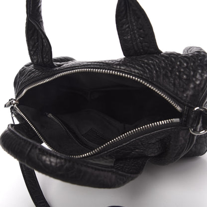 Alexander Wang Pebbled Lambskin Rocco Black Nickel Hardware 5 of 9