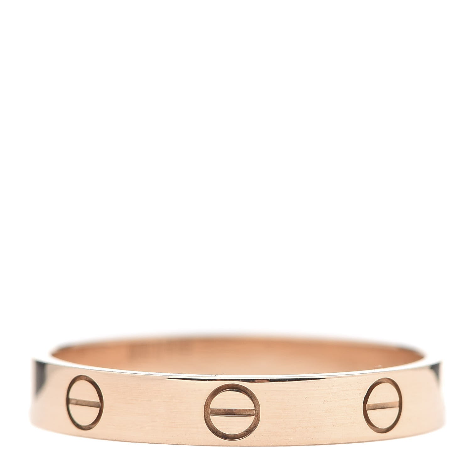 Cartier 18K Pink Gold 3.5mm LOVE Wedding Band Ring 62 10 3 of 4