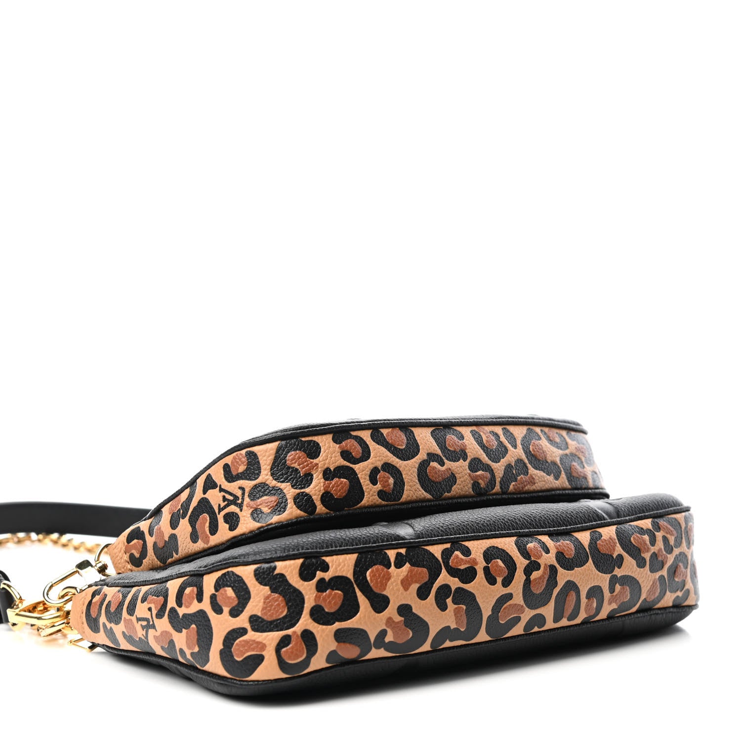 Louis Vuitton Empreinte Monogram Giant Wild At Heart Multi Pochette Accessories Black 3 of 4