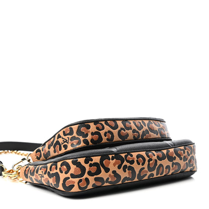 Louis Vuitton Empreinte Monogram Giant Wild At Heart Multi Pochette Accessories Black 3 of 4
