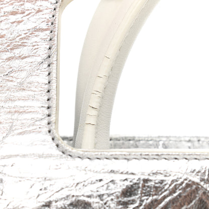 Christian Dior Metallic Calfskin Medium Diorever Flap Silver 14 of 15