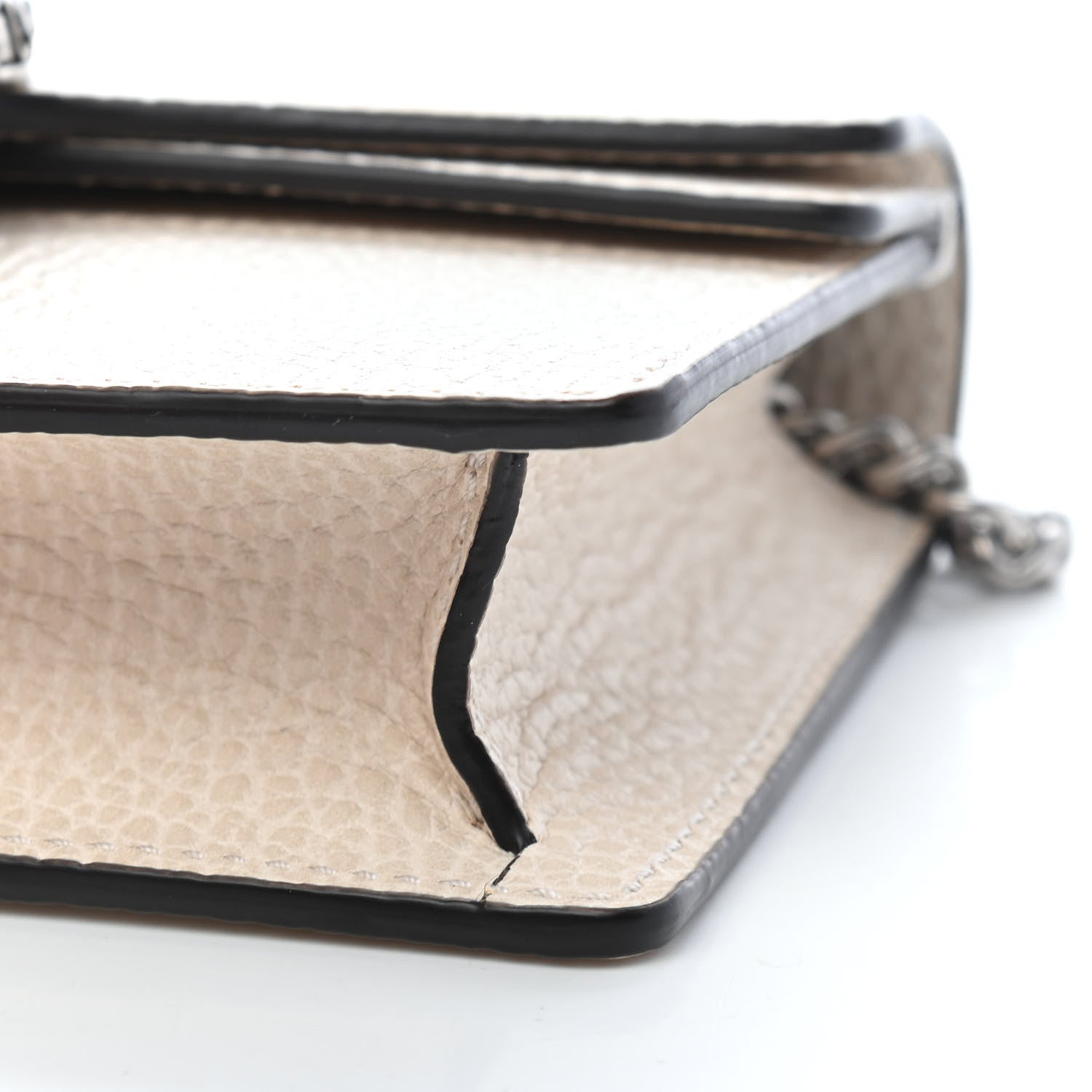 Gucci Dollar Calfskin Crystal Super Mini Dionysus Shoulder Bag Mystic White Black Diamond 8 of 9