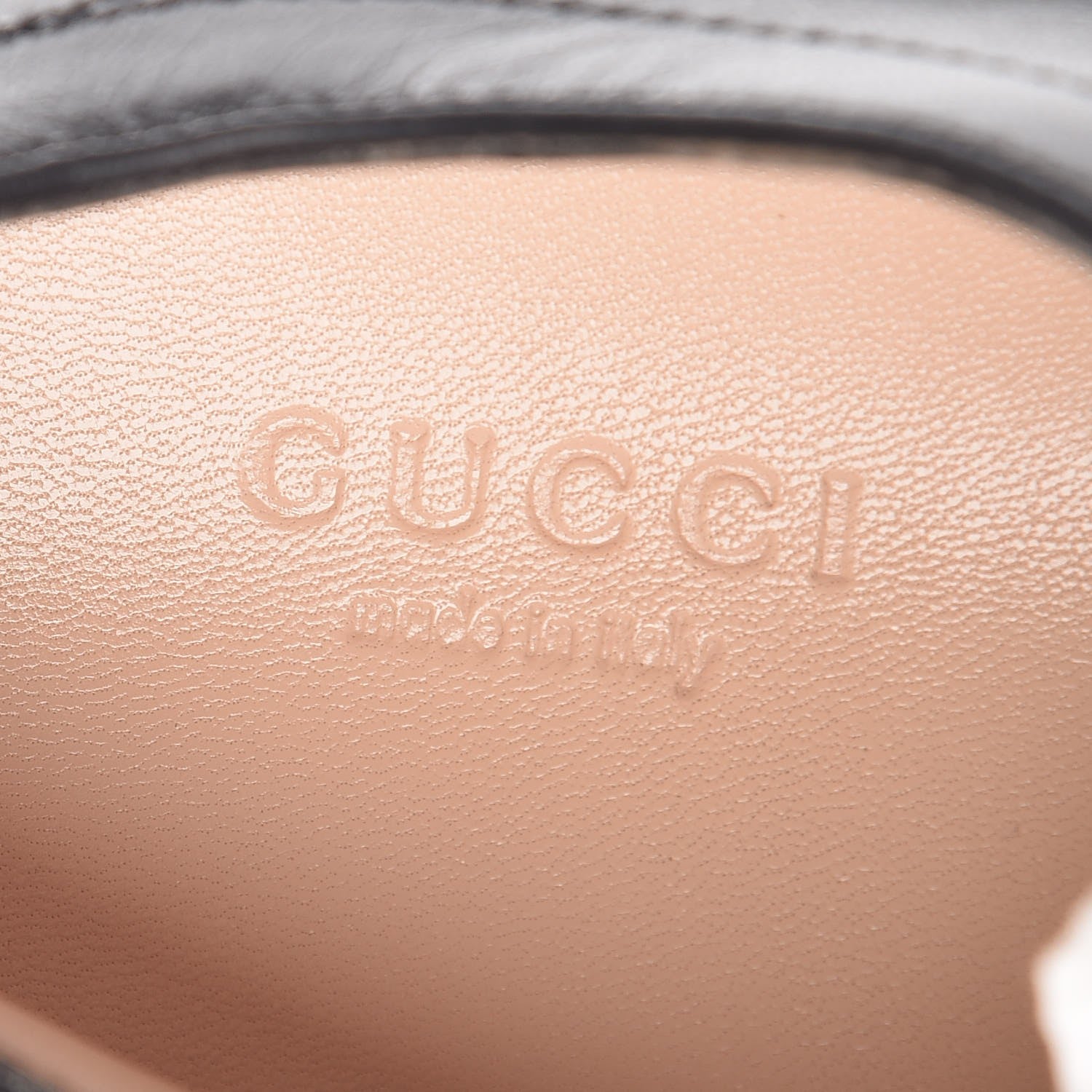 Gucci Malaga Kid Peggy Platform Sneakers 37 Black White 6 of 9