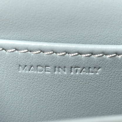 Celine Shiny Calfskin Mini Triomphe Ice Blue 7 of 11