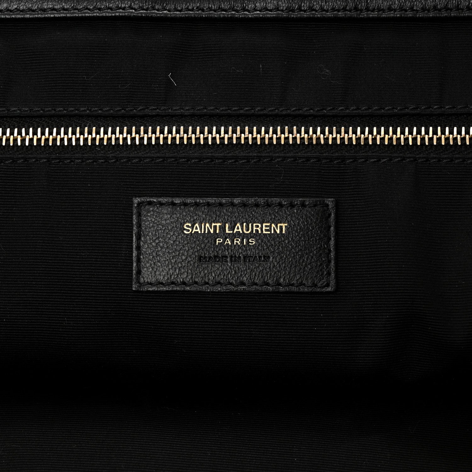 Saint Laurent Lambskin Quilted Maxi Icare Shopping Tote Black 7 of 12