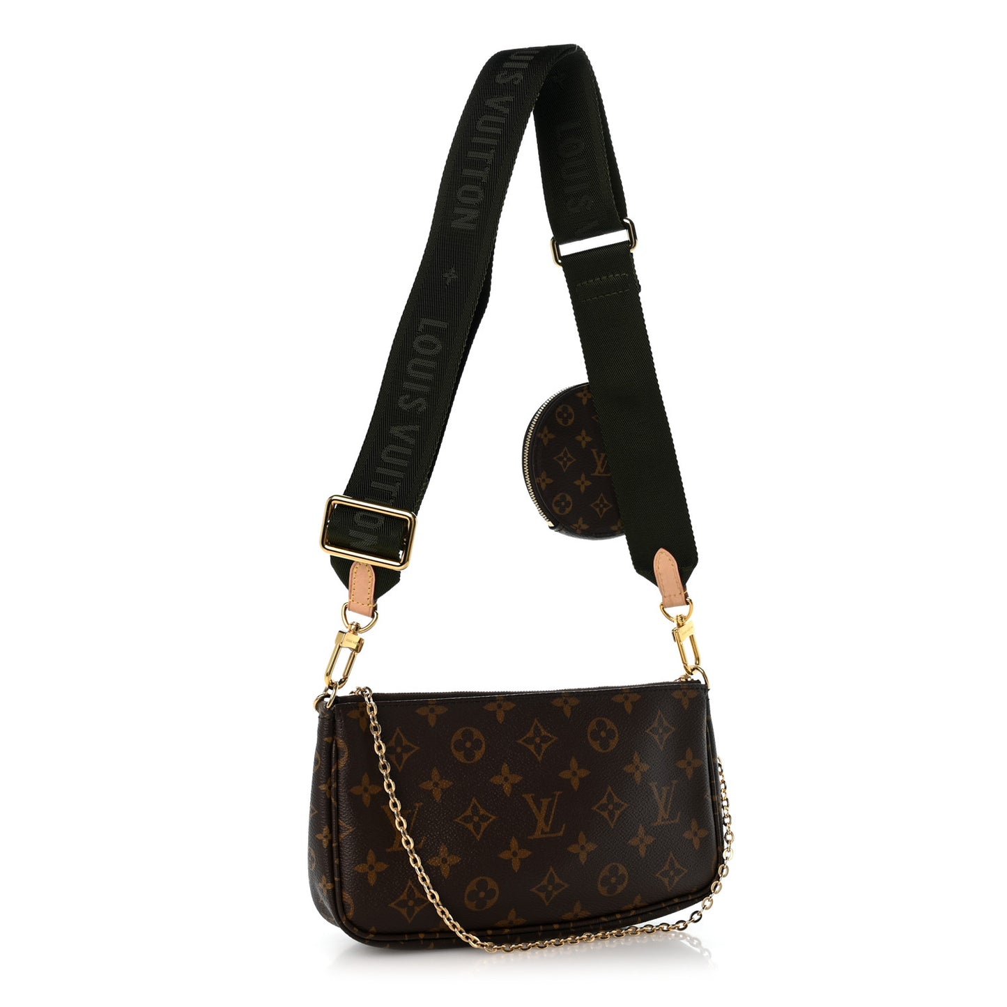 Monogram Multi Pochette Accessories Kaki