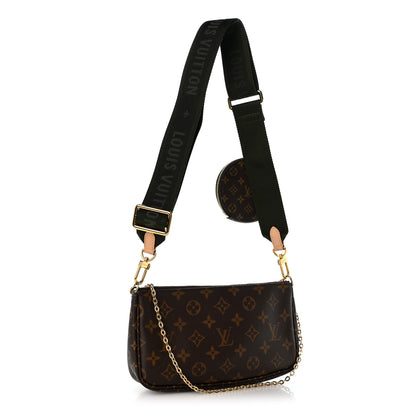 Louis Vuitton Monogram Multi Pochette Accessories Kaki 2 of 10