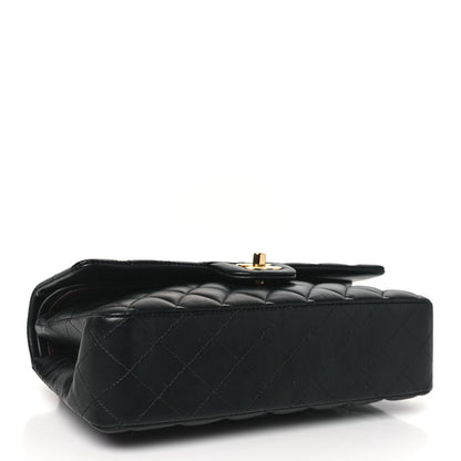 Chanel Lambskin Quilted Medium Double Flap Black 4 of 10