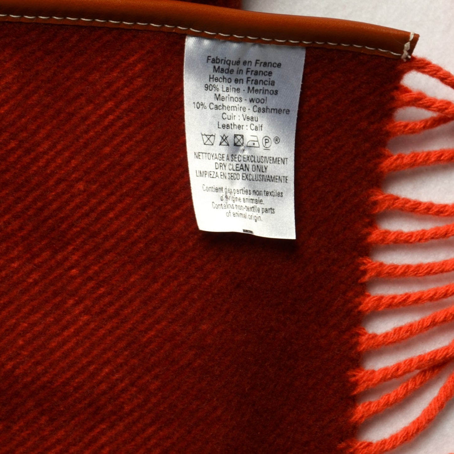 Merino Wool Cashmere Rocabar Poncho